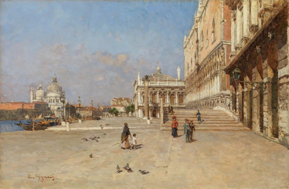 Ponte della paglia. Venezia - Galleria Bottegantica, Milano